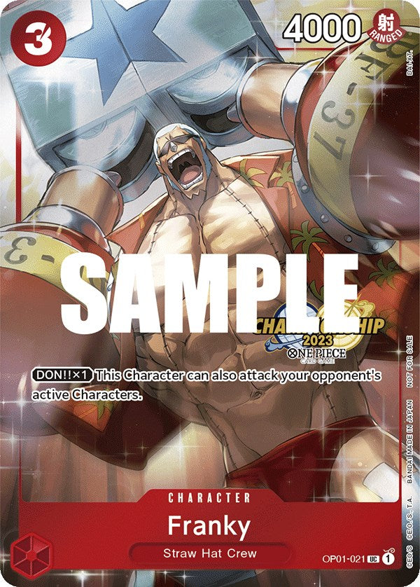 Image of Franky (CS 2023 Celebration Pack) [One Piece Promotion Cards]