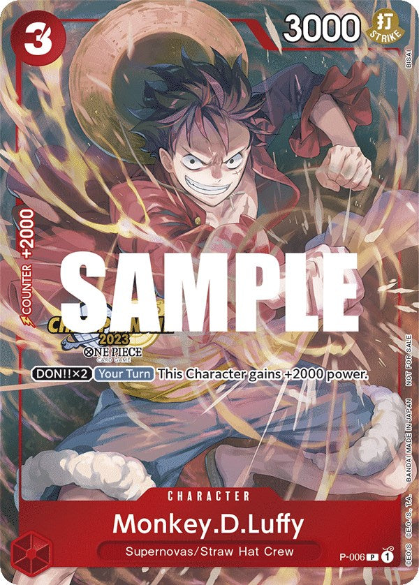 Image of Monkey.D.Luffy (CS 2023 Celebration Pack) [One Piece Promotion Cards]