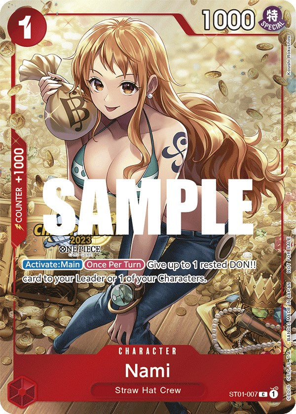 Image of Nami (CS 2023 Celebration Pack) [One Piece Promotion Cards]