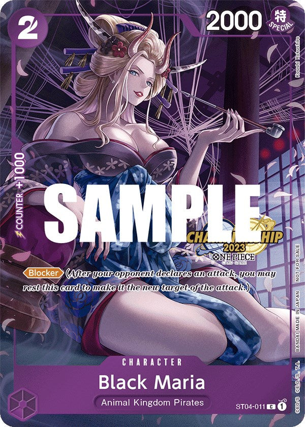 Image of Black Maria (CS 2023 Celebration Pack) [One Piece Promotion Cards]
