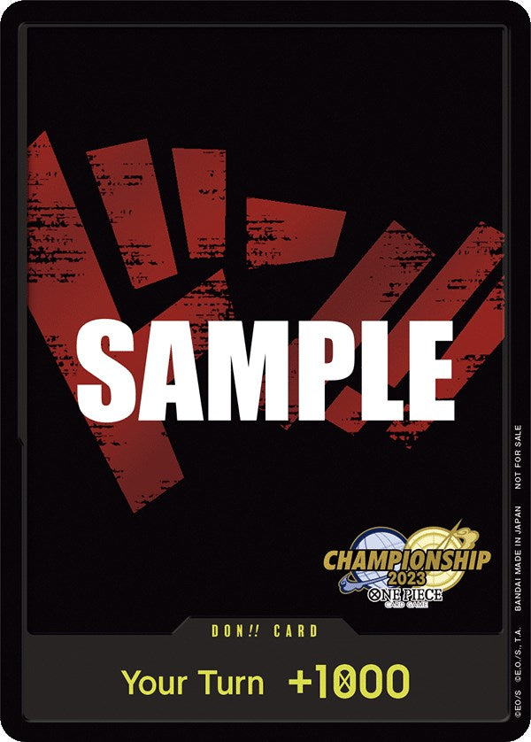 Image of DON!! Card (CS 2023 Celebration Pack) [One Piece Promotion Cards]