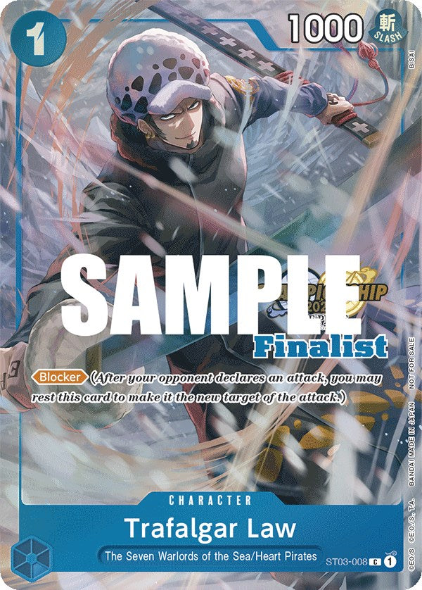 Image of Trafalgar Law (CS 2023 Top Players Pack) [Finalist] [One Piece Promotion Cards]