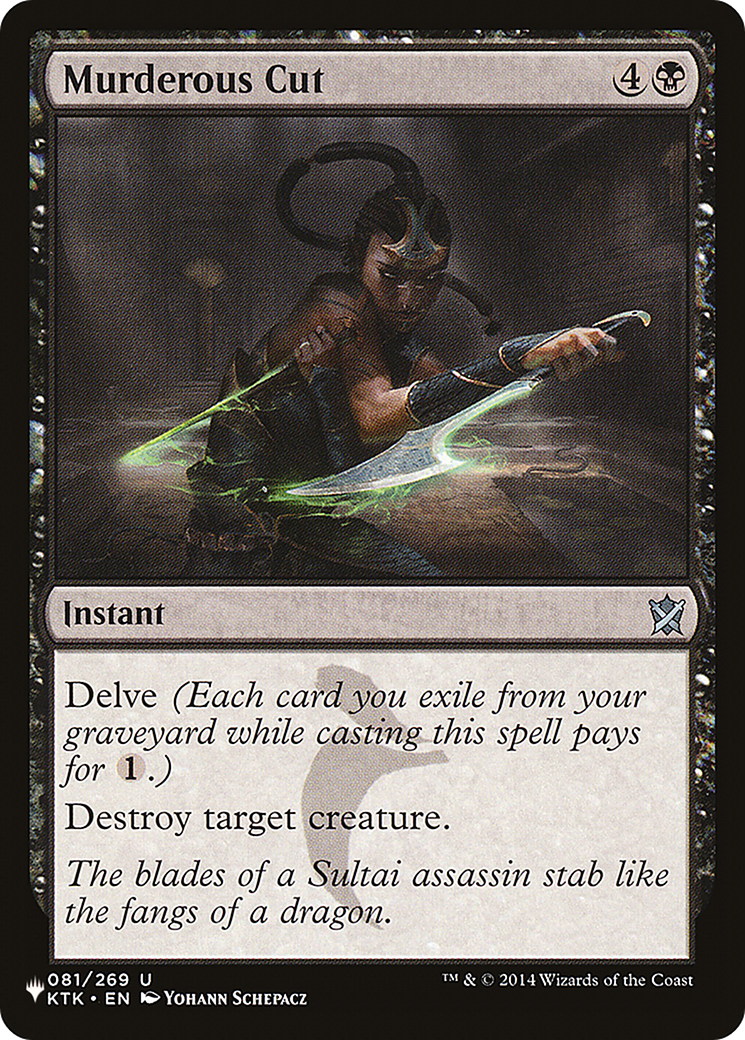 Image of Murderous Cut [The List]