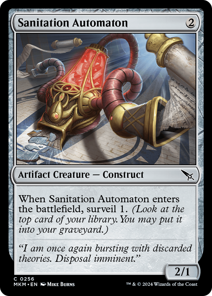 Image of Sanitation Automaton [Murders at Karlov Manor]