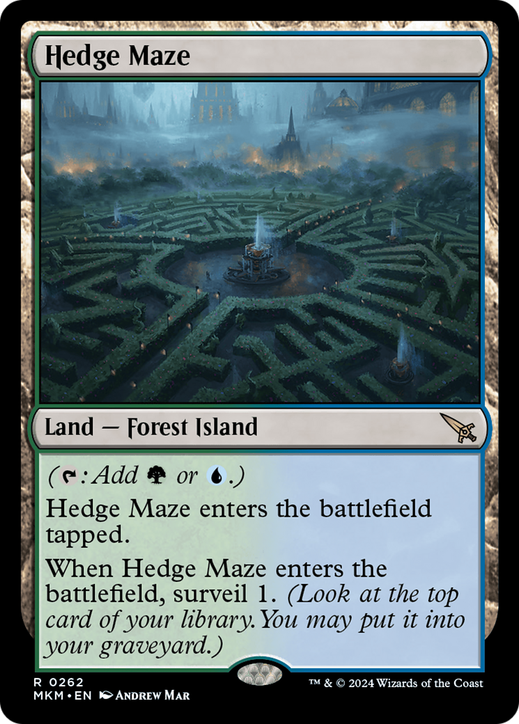 Image of Hedge Maze [Murders at Karlov Manor]