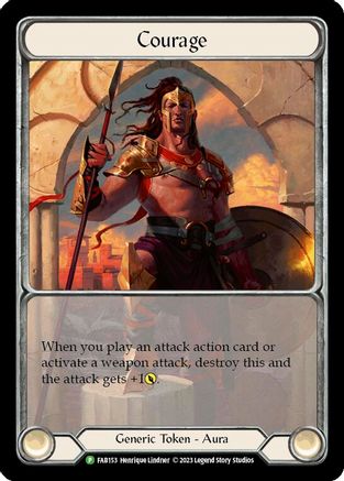 Image of Courage [FAB153] (Promo)  Cold Foil