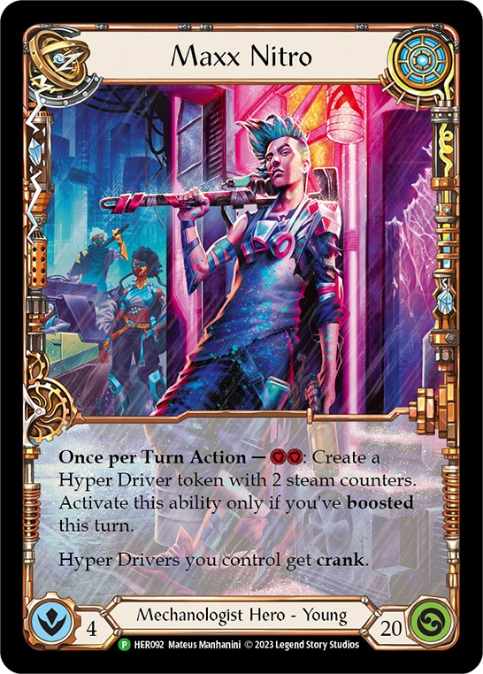 Maxx Nitro [HER092] (Promo)  Cold Foil