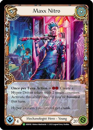 Image of Maxx Nitro [HER092] (Promo)  Cold Foil