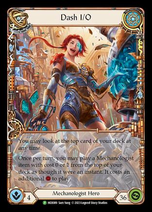 Image of Dash I/O [HER089] (Promo)  Cold Foil