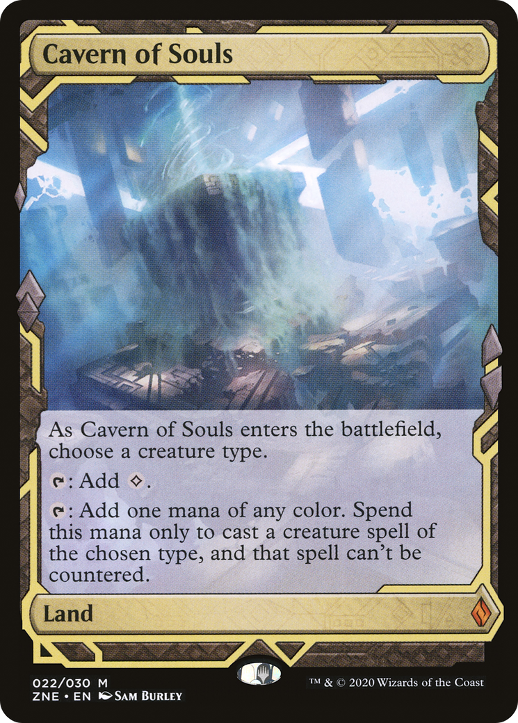 Image of Cavern of Souls (Expeditions) [Zendikar Rising Expeditions]