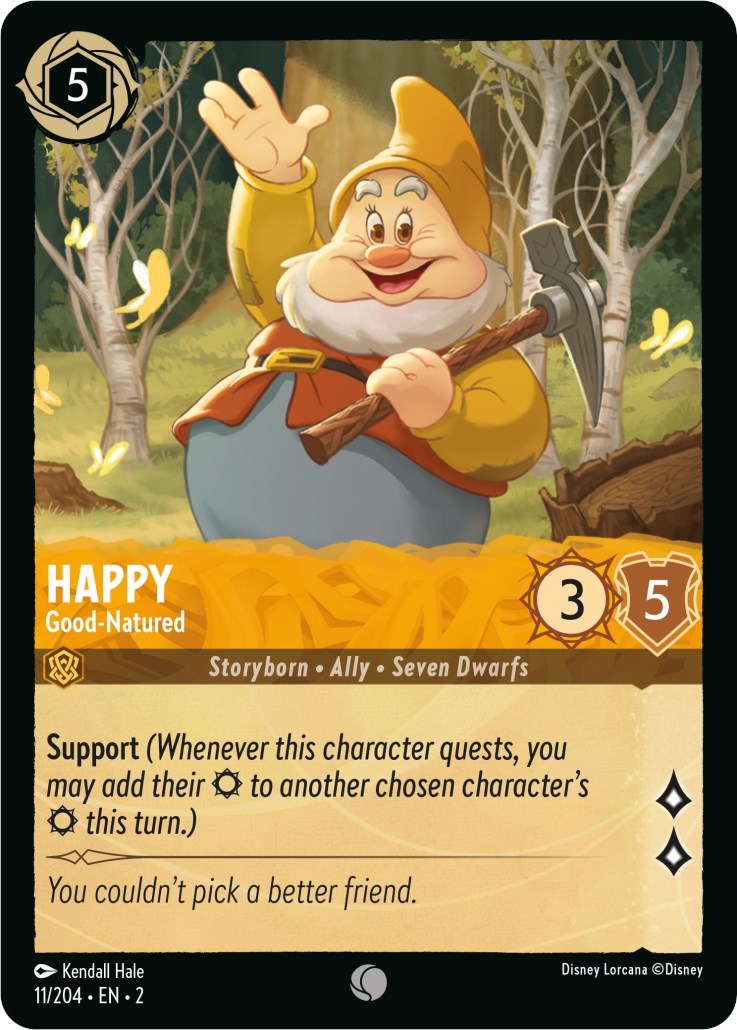 Image of Happy - Good-Natured (11/204) [Rise of the Floodborn]