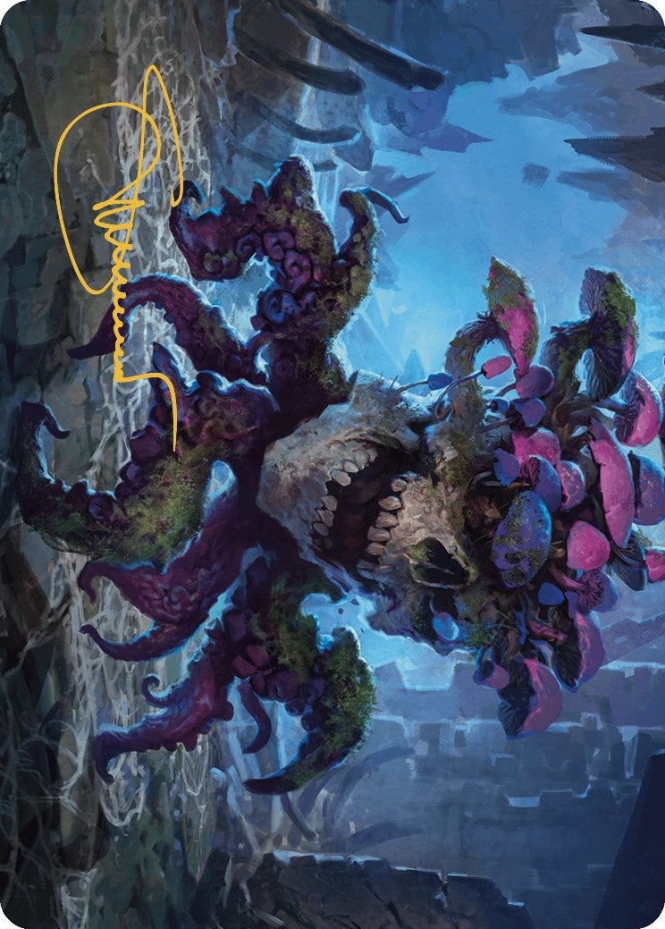 Image of Deathcap Marionette Art Card (Gold-Stamped Signature) [The Lost Caverns of Ixalan Art Series]