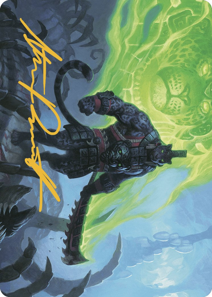Image of Malamet Veteran Art Card (Gold-Stamped Signature) [The Lost Caverns of Ixalan Art Series]