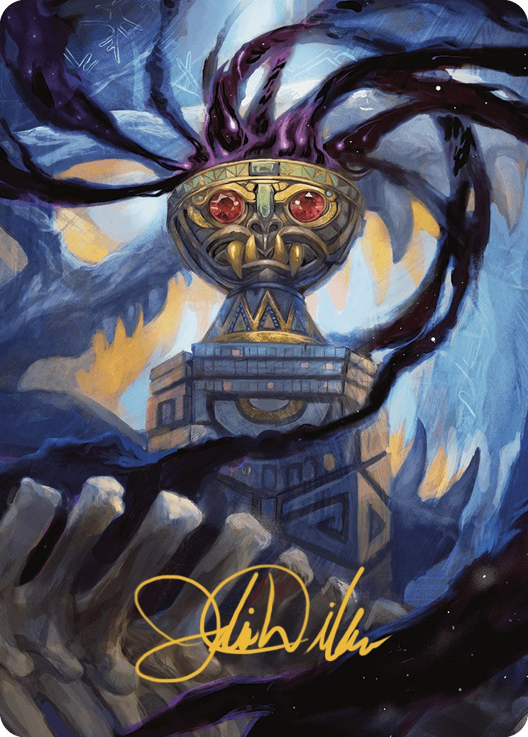 Image of Chalice of the Void Art Card (Gold-Stamped Signature) [The Lost Caverns of Ixalan Art Series]