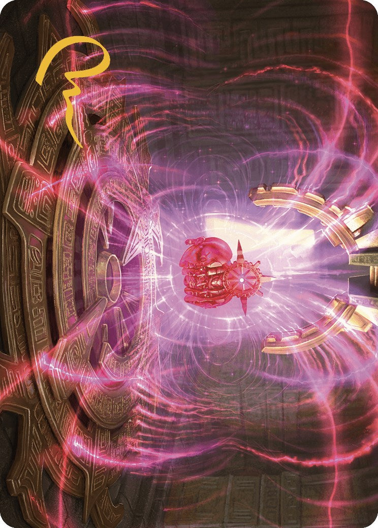 Image of Locus of Enlightenment Art Card (Gold-Stamped Signature) [The Lost Caverns of Ixalan Art Series]