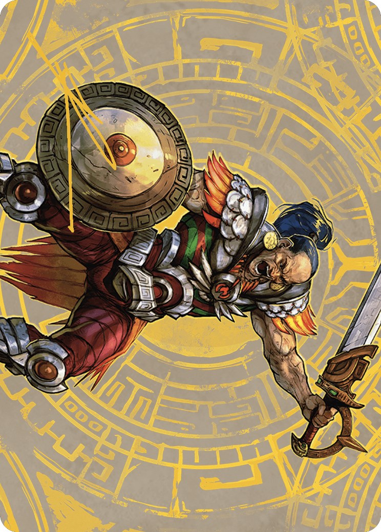 Image of Inti, Seneschal of the Sun Art Card (Gold-Stamped Signature) [The Lost Caverns of Ixalan Art Series]