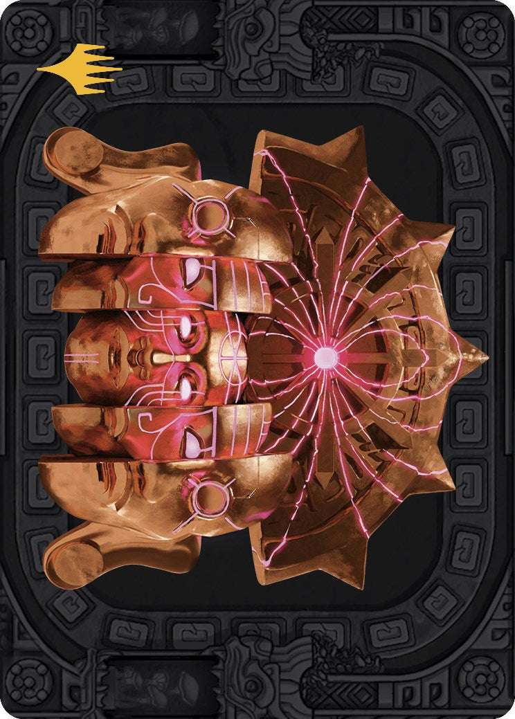 Image of Ojer Taq, Deepest Foundation Art Card (56/81) (Gold-Stamped Planeswalker Symbol) [The Lost Caverns of Ixalan Art Series]