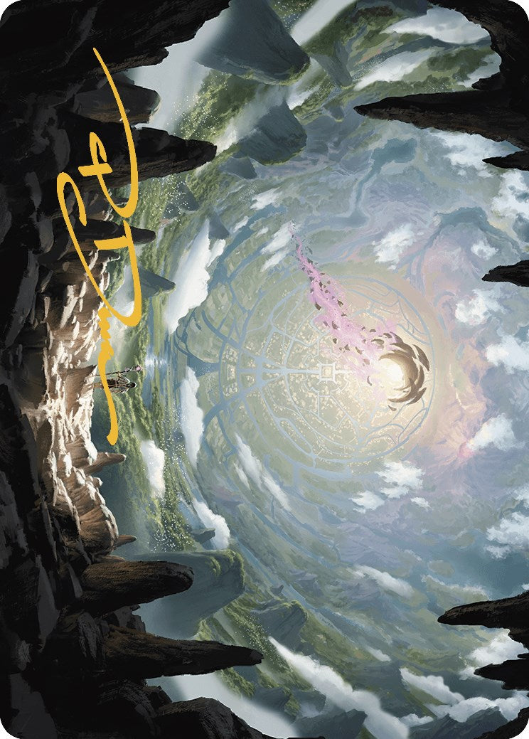 Image of The Core Art Card (Gold-Stamped Signature) [The Lost Caverns of Ixalan Art Series]
