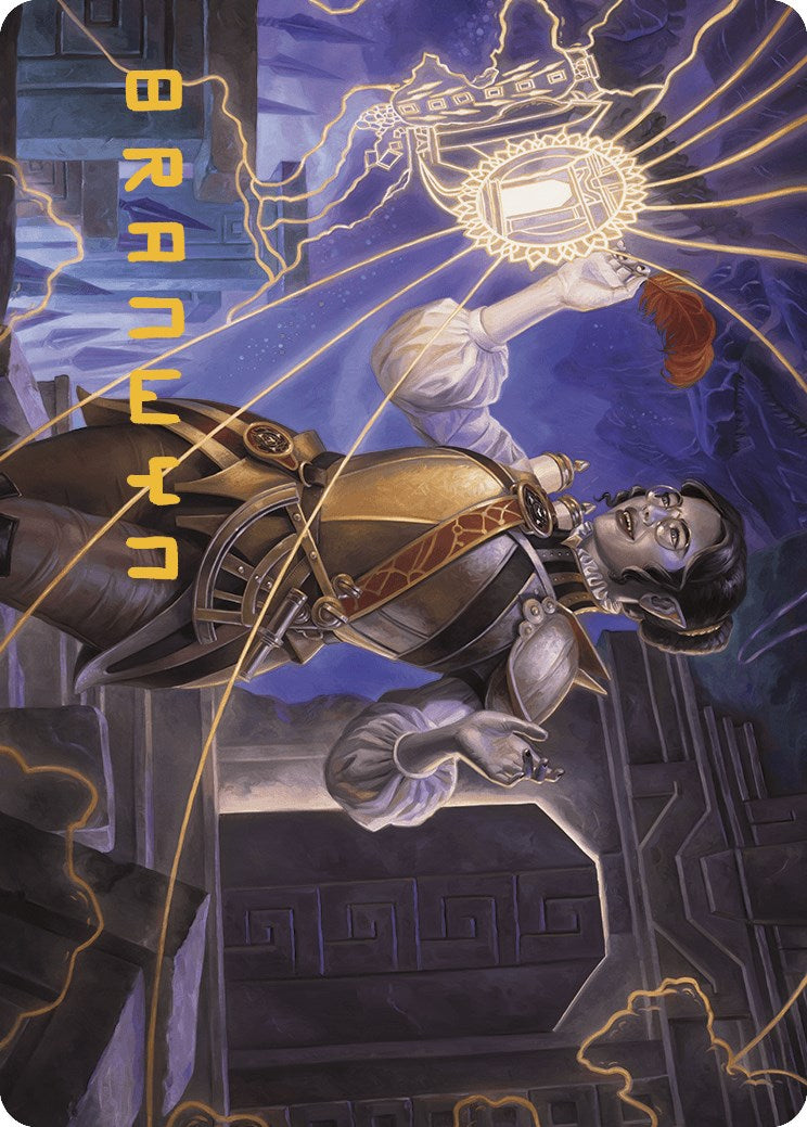 Image of Amalia Benavides Aguirre Art Card (33/81) (Gold-Stamped Signature) [The Lost Caverns of Ixalan Art Series]