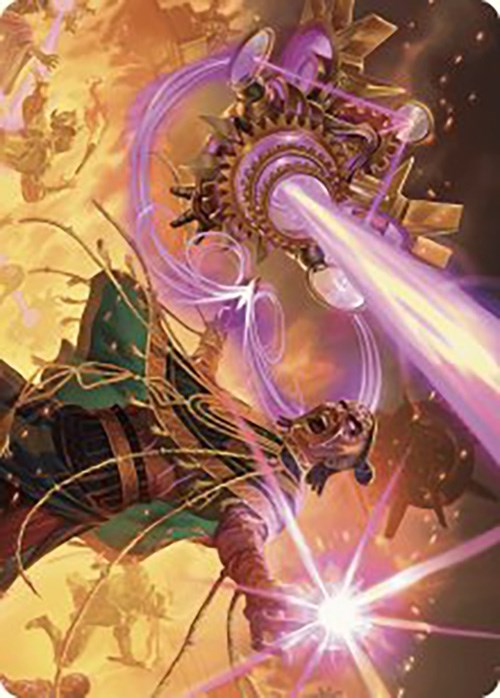 Image of Cosmium Blast Art Card [The Lost Caverns of Ixalan Art Series]
