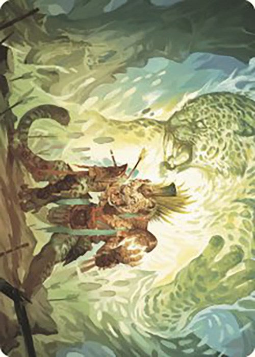 Image of Might of the Ancestors Art Card [The Lost Caverns of Ixalan Art Series]