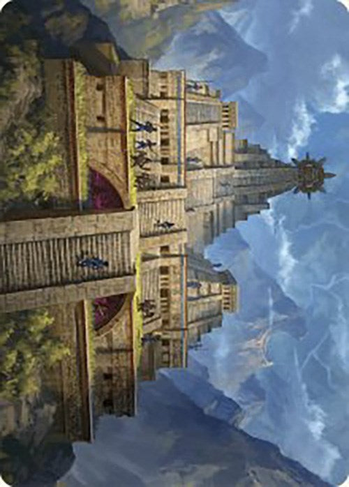 Image of Barracks of the Thousand Art Card [The Lost Caverns of Ixalan Art Series]