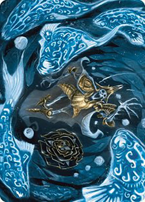 Image of Eaten by Piranhas Art Card [The Lost Caverns of Ixalan Art Series]