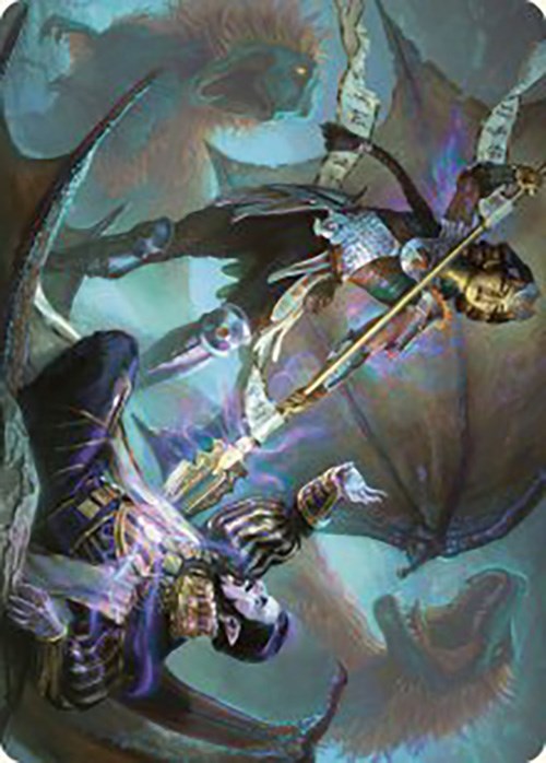 Image of Huatli's Final Strike Art Card [The Lost Caverns of Ixalan Art Series]