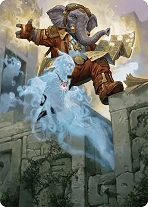 Image of Quintorius Kand Art Card (37/81) [The Lost Caverns of Ixalan Art Series]