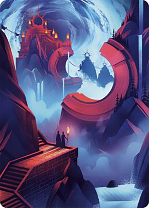 Image of Mountain Art Card [The Lost Caverns of Ixalan Art Series]