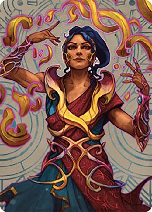 Image of Saheeli, the Sun's Brilliance Art Card [The Lost Caverns of Ixalan Art Series]