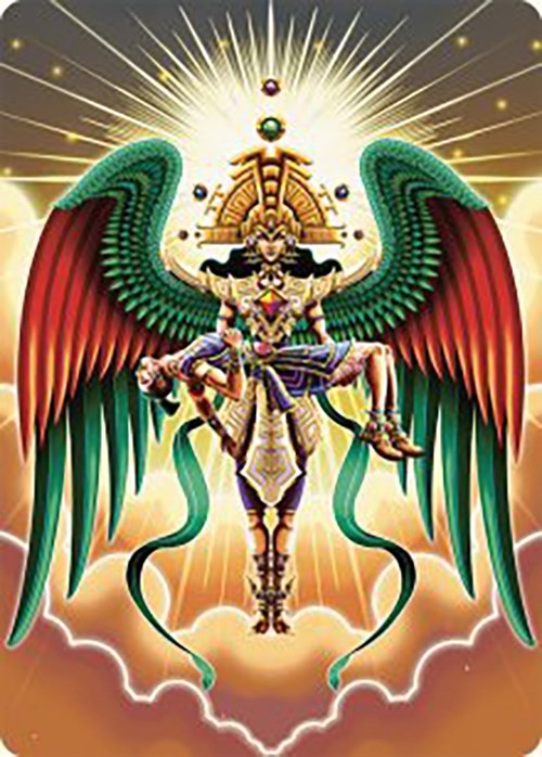Image of Resplendent Angel Art Card (59/81) [The Lost Caverns of Ixalan Art Series]