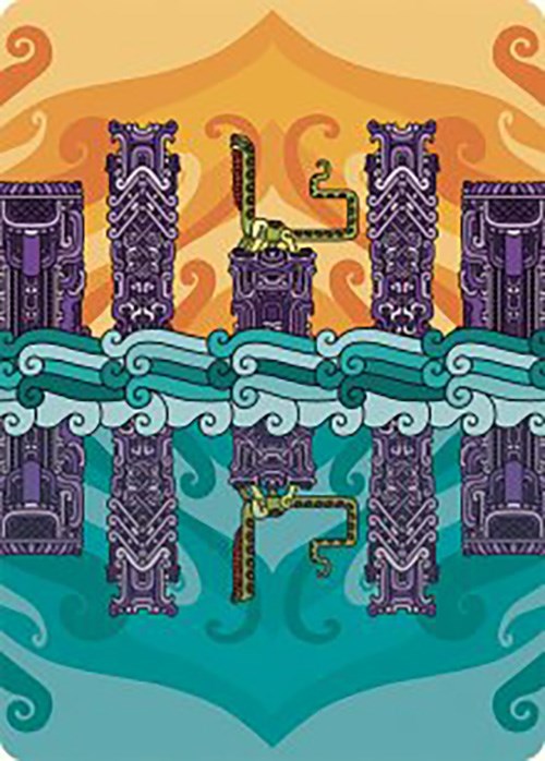 Image of Echoing Deeps Art Card [The Lost Caverns of Ixalan Art Series]