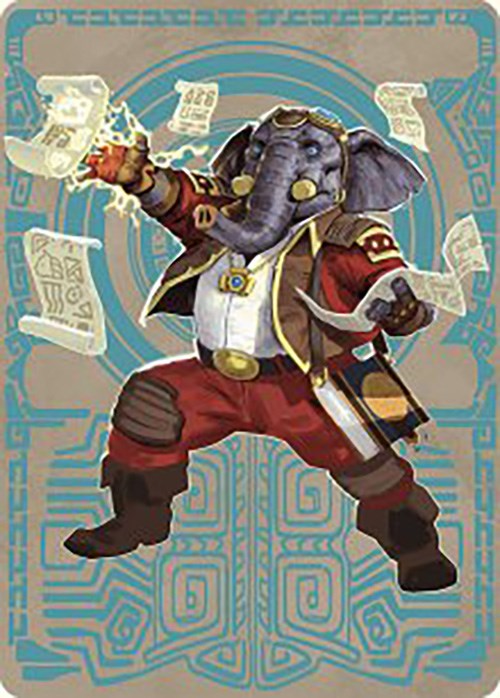 Image of Quintorius Kand Art Card (65/81) [The Lost Caverns of Ixalan Art Series]