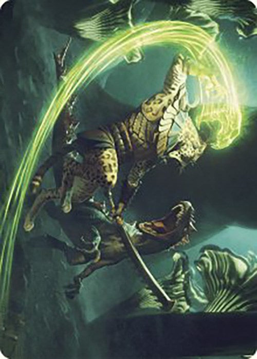Image of Contest of Claws Art Card [The Lost Caverns of Ixalan Art Series]