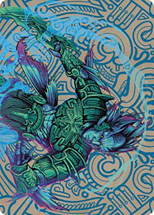 Image of Hakbal of the Surging Soul Art Card [The Lost Caverns of Ixalan Art Series]
