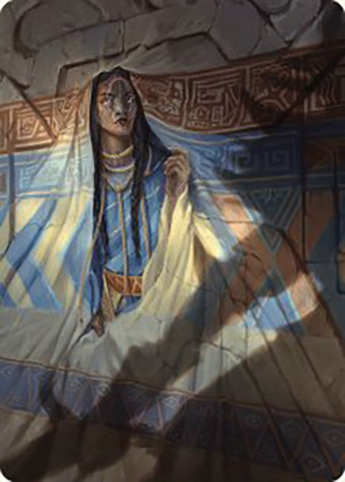 Image of Whispersilk Cloak Art Card [The Lost Caverns of Ixalan Art Series]