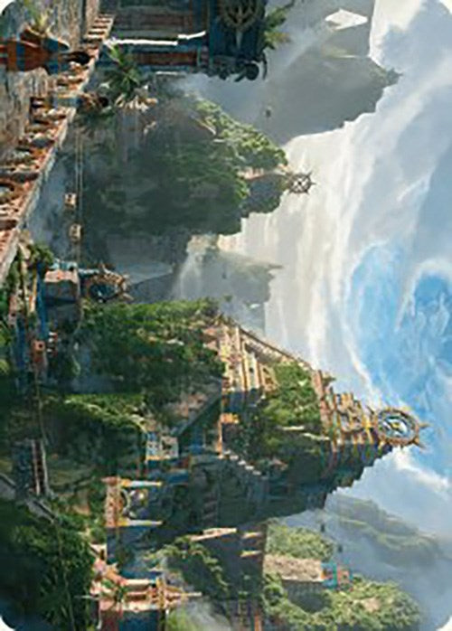 Image of Clifftop Retreat Art Card [The Lost Caverns of Ixalan Art Series]