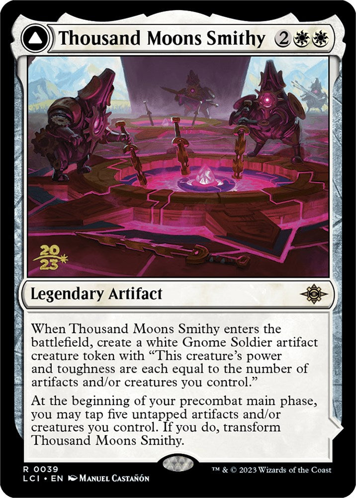 Image of Thousand Moons Smithy // Barracks of the Thousand [The Lost Caverns of Ixalan Prerelease Cards]
