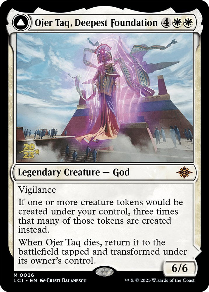 Image of Ojer Taq, Deepest Foundation // Temple of Civilization [The Lost Caverns of Ixalan Prerelease Cards]