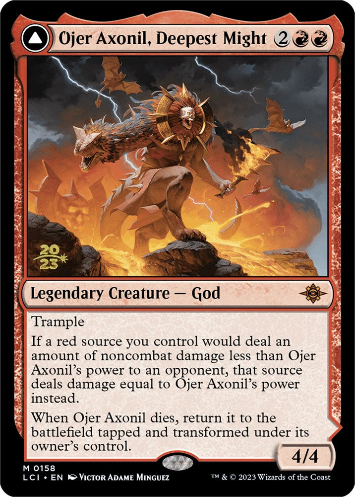 Image of Ojer Axonil, Deepest Might [The Lost Caverns of Ixalan Prerelease Cards]