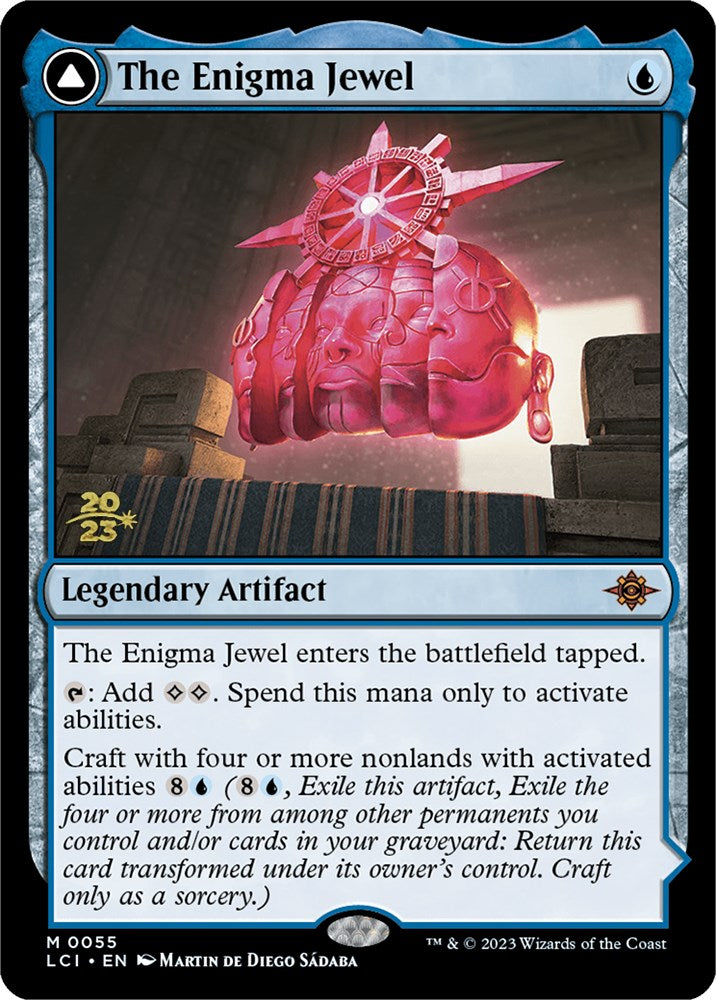 Image of The Enigma Jewel // Locus of Enlightenment [The Lost Caverns of Ixalan Prerelease Cards]