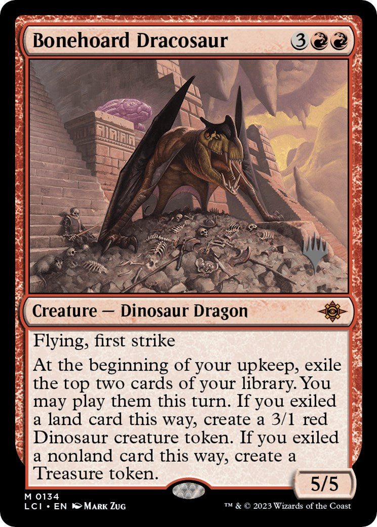 Image of Bonehoard Dracosaur (Promo Pack) [The Lost Caverns of Ixalan Promos]