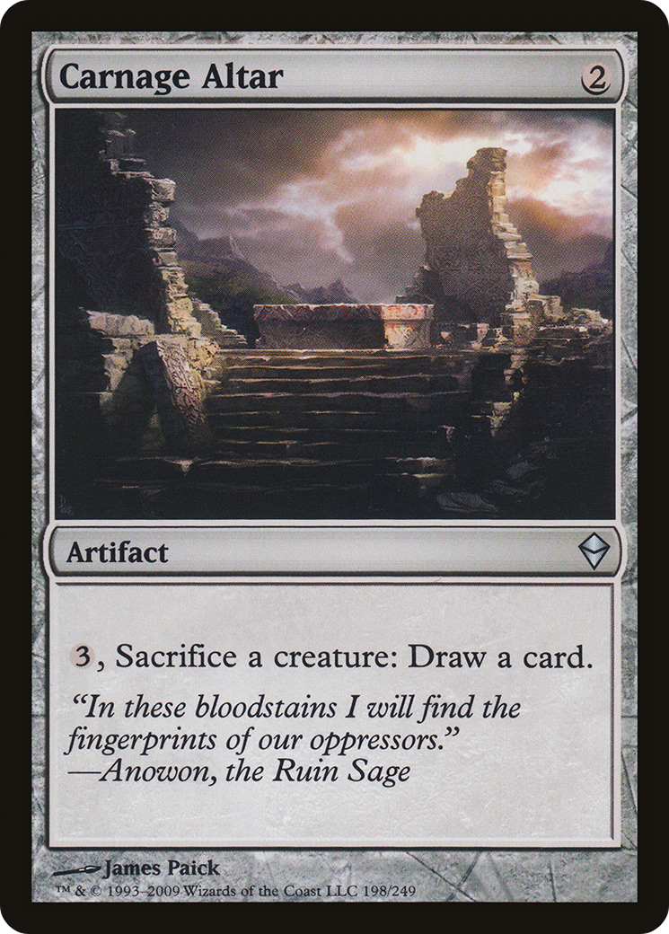 Image of Carnage Altar [Zendikar]