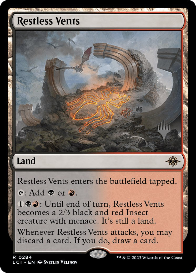 Image of Restless Vents (Promo Pack) [The Lost Caverns of Ixalan Promos]