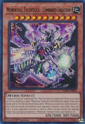 Image of Mementoal Tecuhtlica - Combined Creation [VASM-EN001] Ultra Rare
