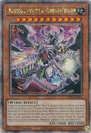 Image of Mementoal Tecuhtlica - Combined Creation (Quarter Century Secret Rare) [VASM-EN001] Quarter Century Secret Rare