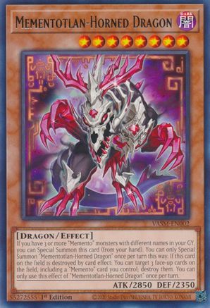 Image of Mementotlan-Horned Dragon [VASM-EN002] Rare