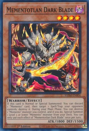 Image of Mementotlan Dark Blade [VASM-EN004] Super Rare