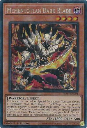 Image of Mementotlan Dark Blade (CR) [VASM-EN004] Collector's Rare